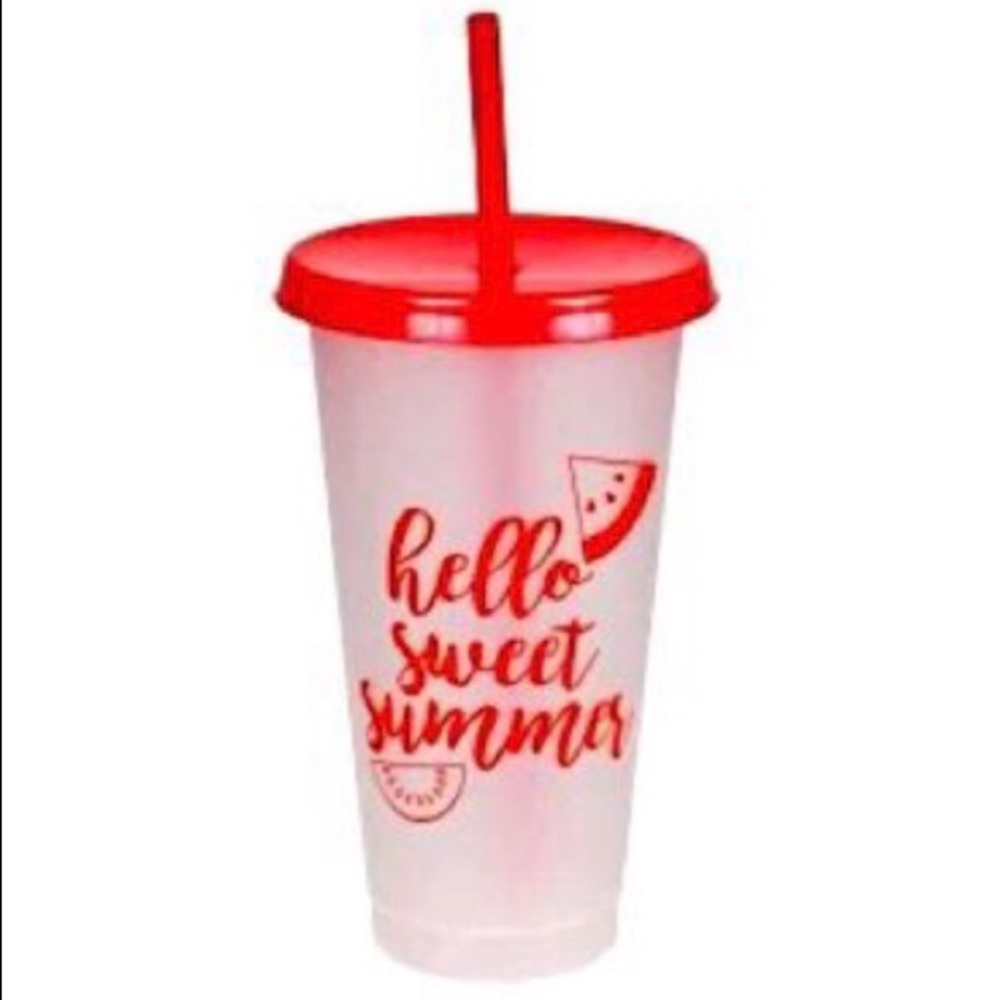 🍉 TUMBLER & STRAW SET 🍉